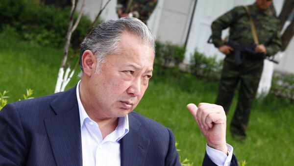 Бывший президент Киргизии Курманбек Бакиев 