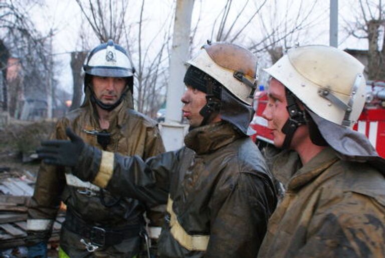 Пожар во Владимире