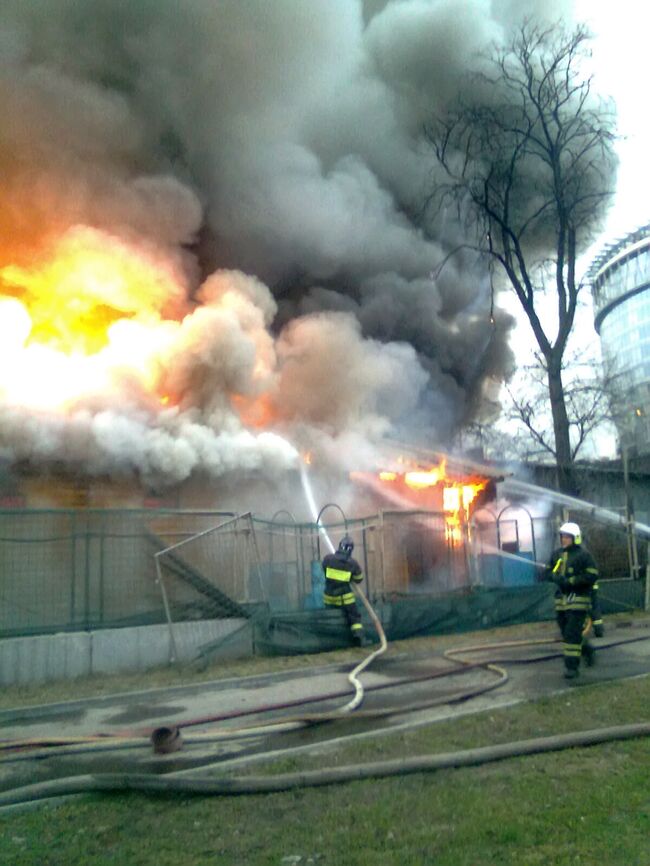 Пожар в Театре зверей им. Дурова