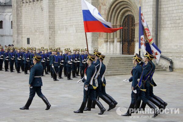 Конный караул президентского полка