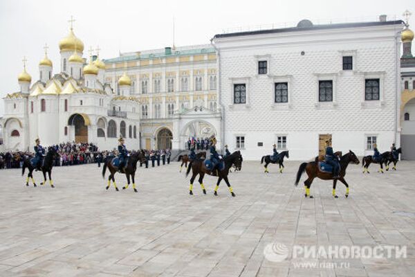 Конный караул президентского полка