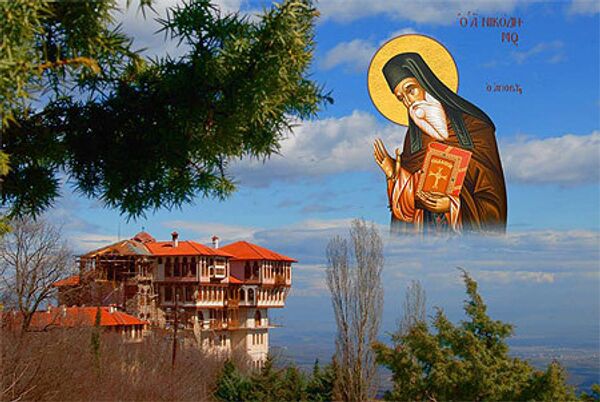 Св. Никодим и его монастырь на севере Греции 