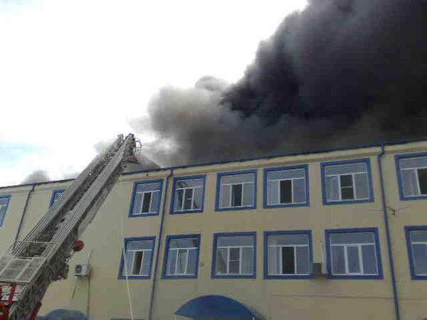 Пожар на Ставрополье