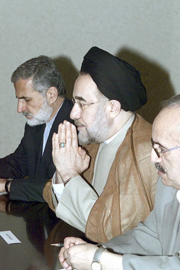 Экс-президент Исламской республики Иран (1997-2005) Мохаммад Хатами. Архив