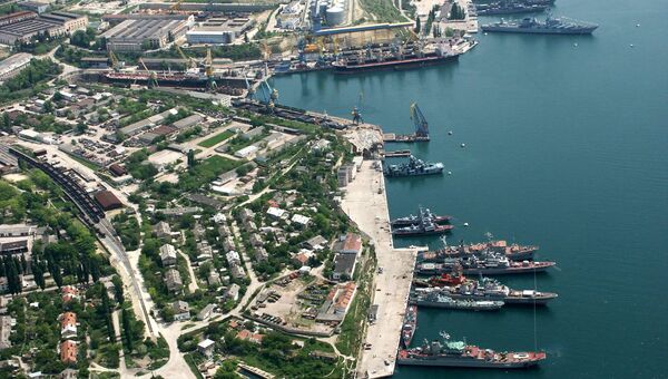 Порт в Черном море. Архивное фото