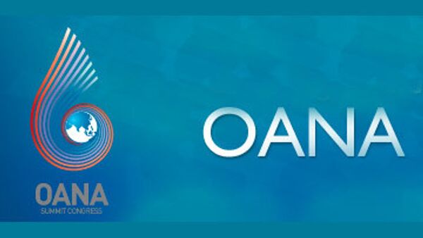Логотип конгресса ассоциации новостных агентств стран Азиатско-тихоокеанского региона OANA