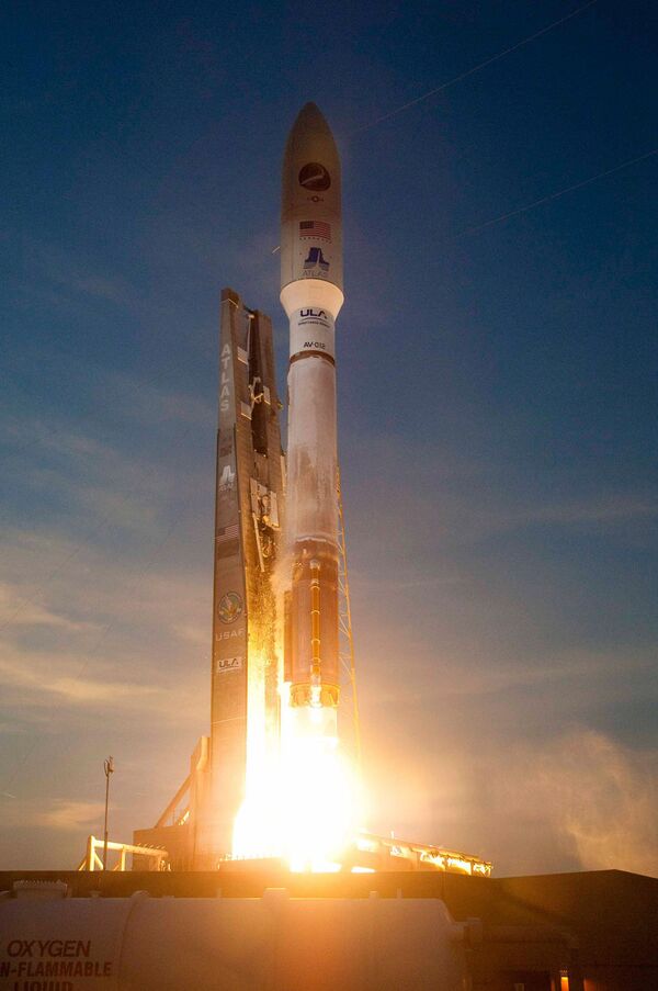 Запуск беспилотного летательного аппарата X-37B Orbital Test Vehicle в США