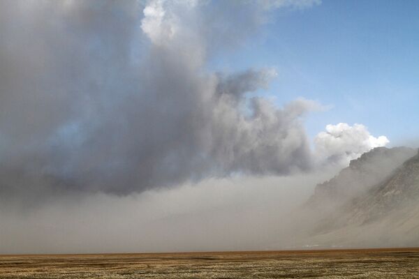 Облако вулканической пыли