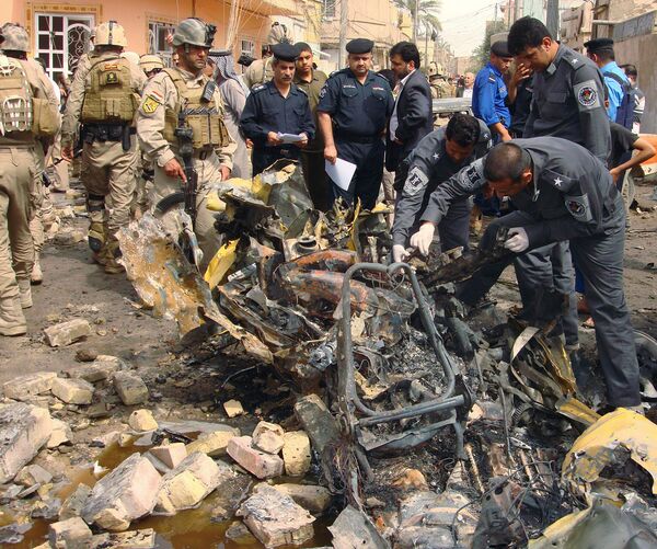 Взрыв в Багдаде 