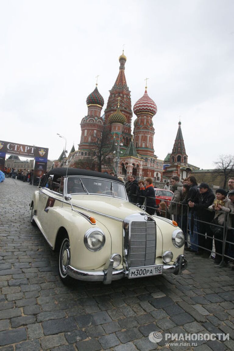 Открытие сезона ралли на классических автомобилях