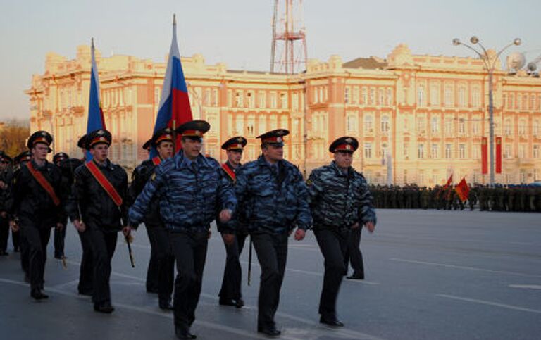 Репетиция парада в Ростове-на-Дону 