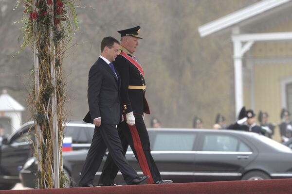 Президент РФ Д.Медведев в Осло