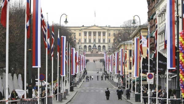 Королевский дворец в Осло. Архив