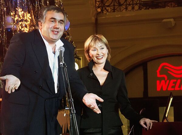 Выступление Станислава Садальского и Ларисы Удовиченко на Благотворительном вечере