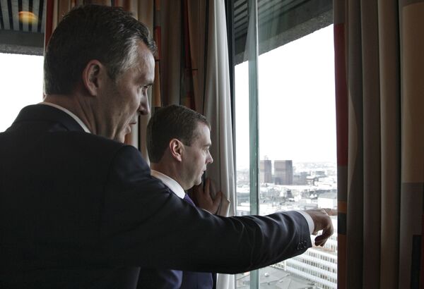 Встреча Д.Медведева с премьер-министром Норвегии Й.Столтенбергом