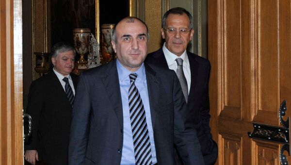 Министр иностранных дел Азербайджана Эльмар Мамедъяров. Архивное фото