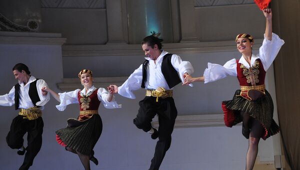 Сюита греческих танцев Сиртаки. Архивное фото