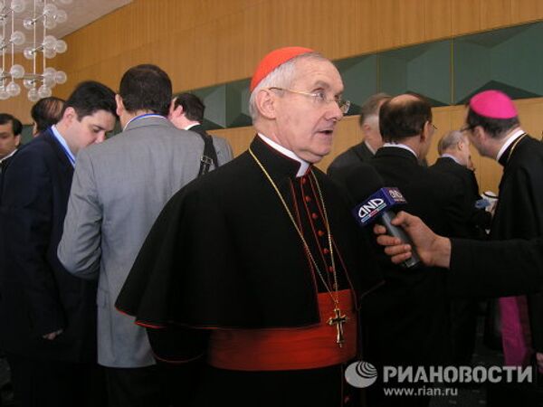 Визит патриарха Московского и всея Руси Кирилла на Всемирный саммит религиозных лидеров