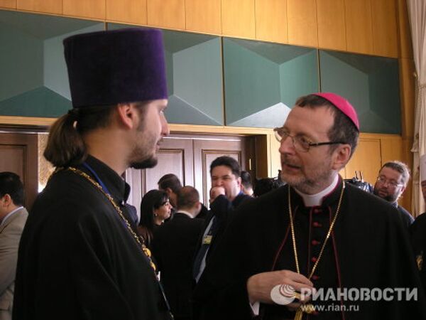Визит патриарха Московского и всея Руси Кирилла на Всемирный саммит религиозных лидеров