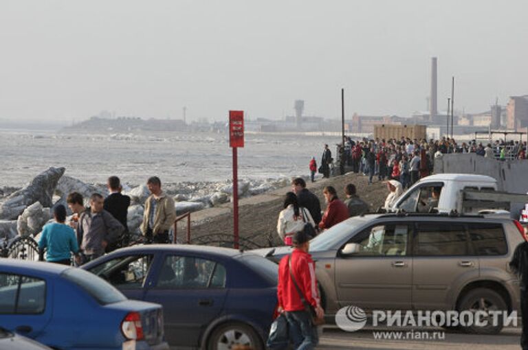 Затопление Томска паводковыми водами