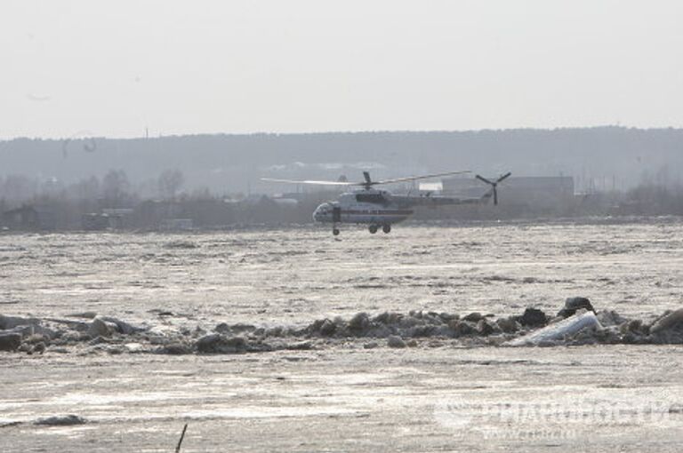 Затопление Томска паводковыми водами