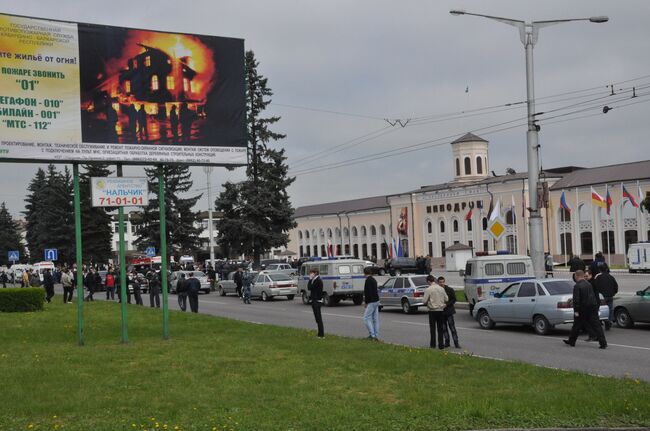 Взрыв на ипподроме в Нальчике 