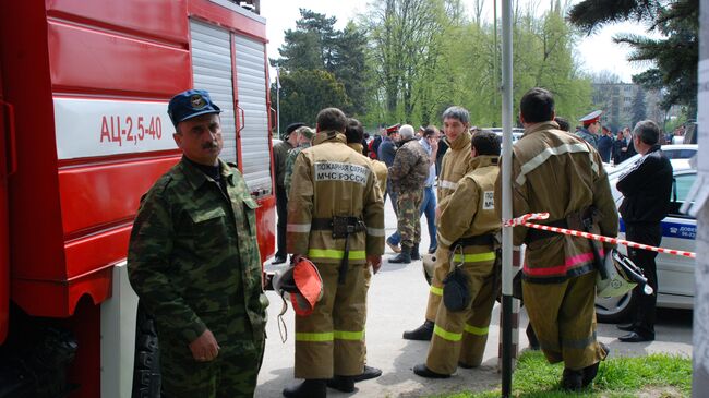 Взрыв произошел на ипподроме в Нальчике