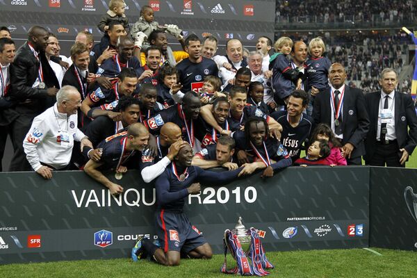 ПСЖ стал восьмикратным обладателем Кубка Франции по футболу