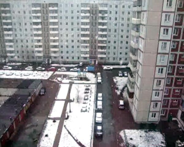Майский снег в Красноярске