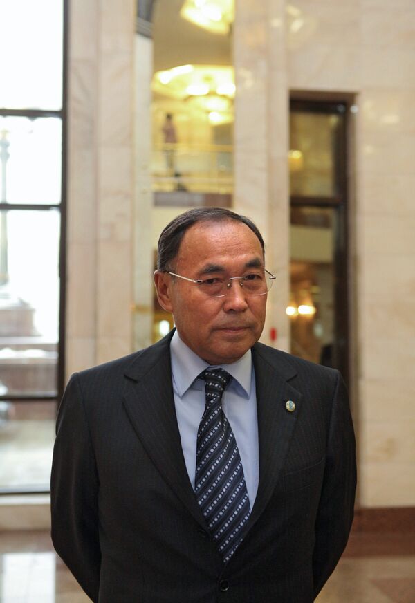 Министр иностранных дел Казахстана Канат Саудабаев. Архив