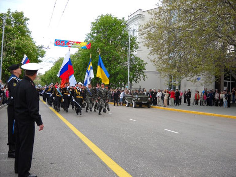 Репетиция Парада Победы в Севастополе