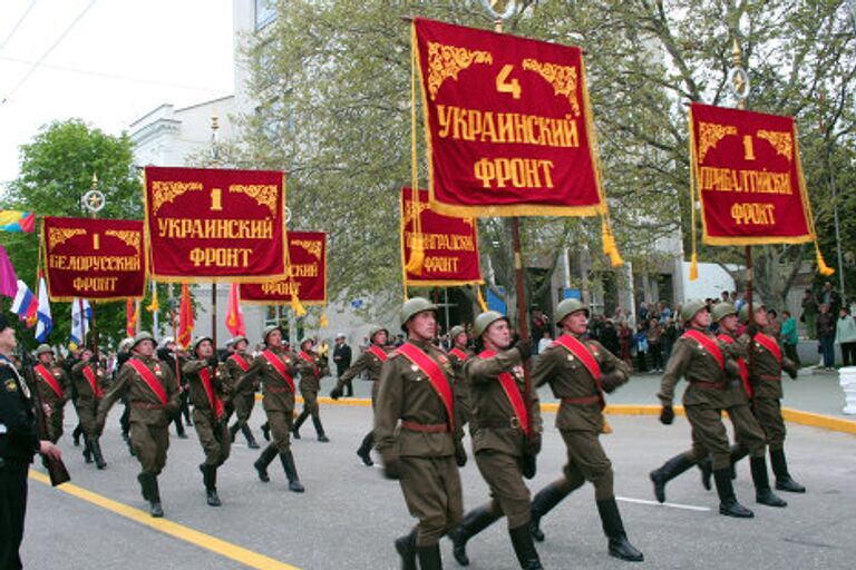 Репетиция Парада Победы в Севастополе