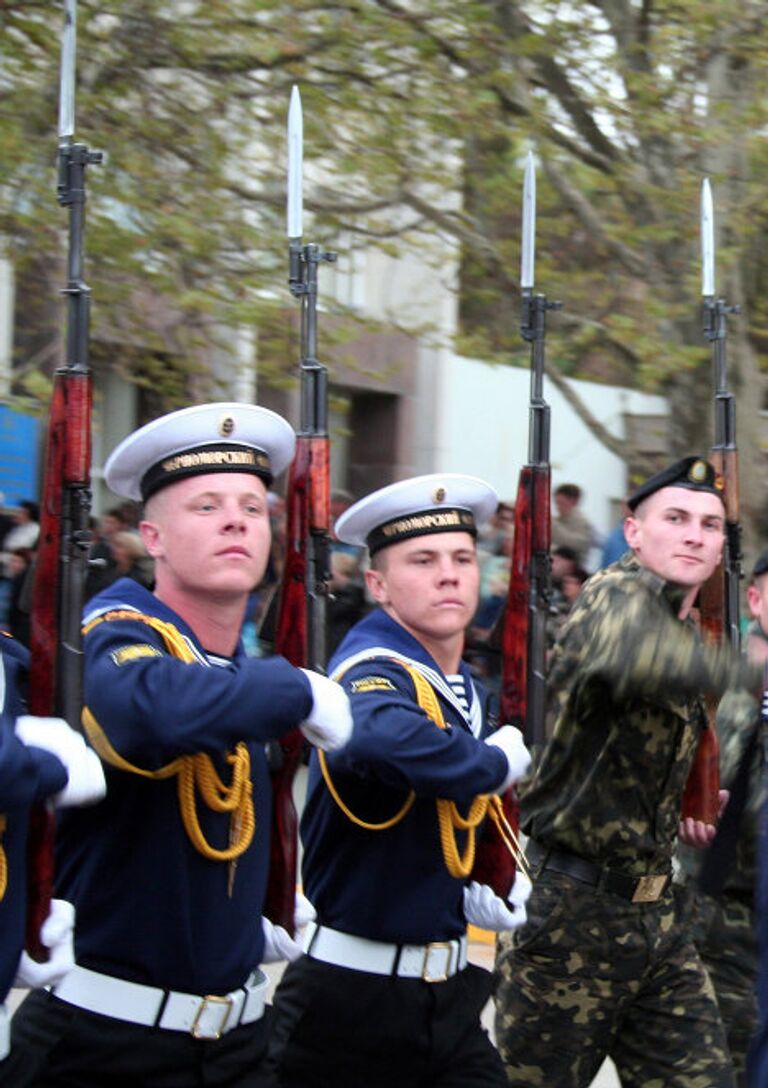 Репетиция Парада Победы в Севастополе