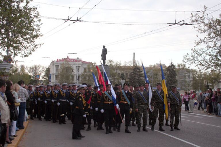 Репетиция Парада Победы в Севастополе