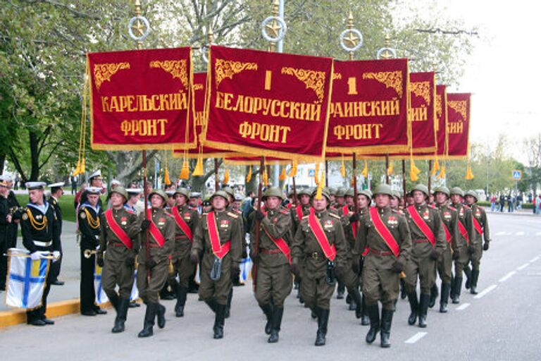 Репетиция Парада Победы в Севастополе