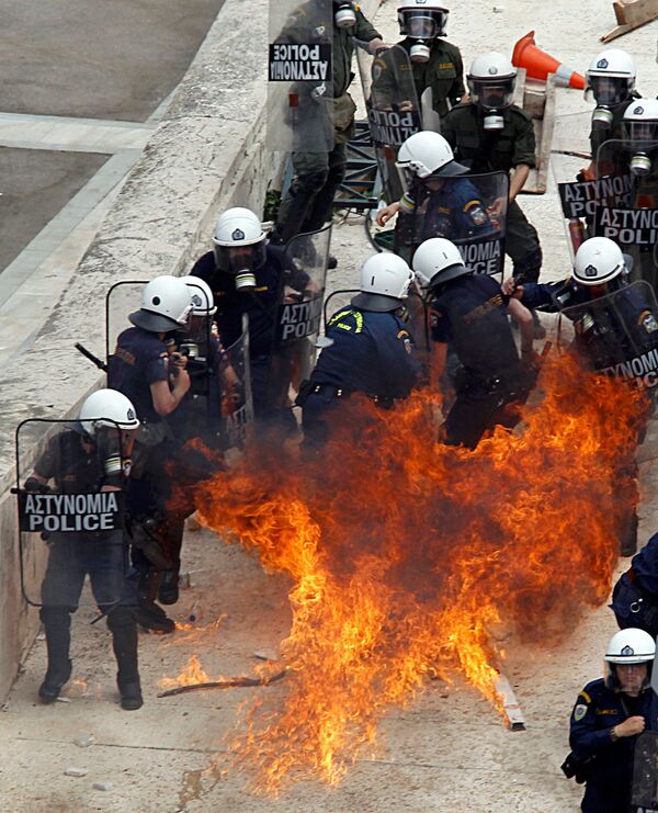  Митинг в Греции