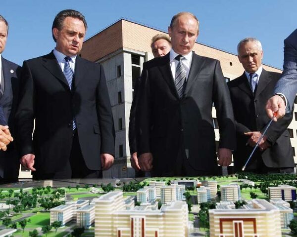 Путин: Деревня Универсиады-2013 - еще одна общероссийская стройка
