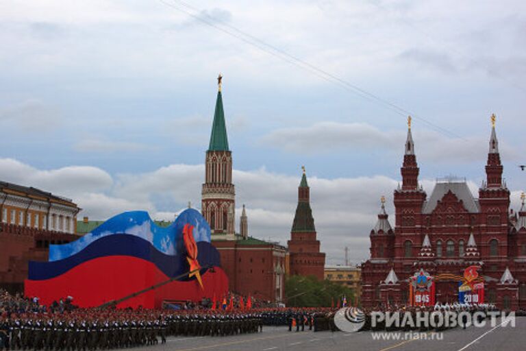 Генеральная репетиция парада Победы