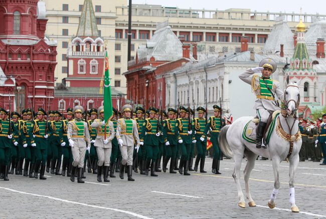 Генеральная репетиция парада Победы