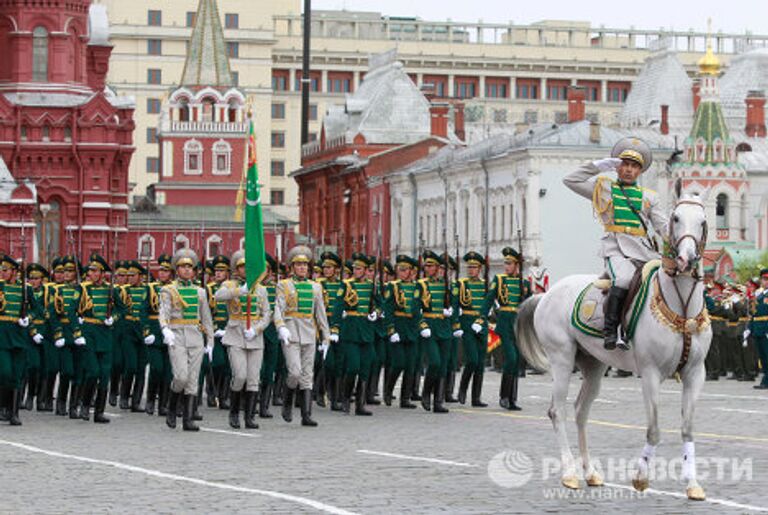 Генеральная репетиция парада Победы