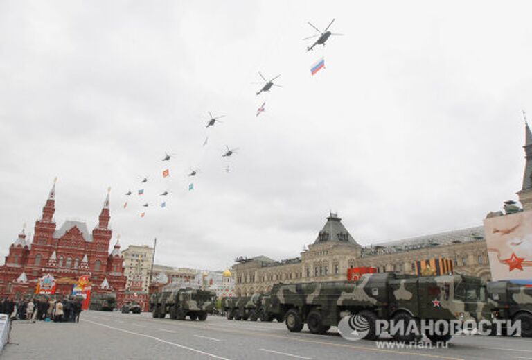 Генеральная репетиция парада Победы