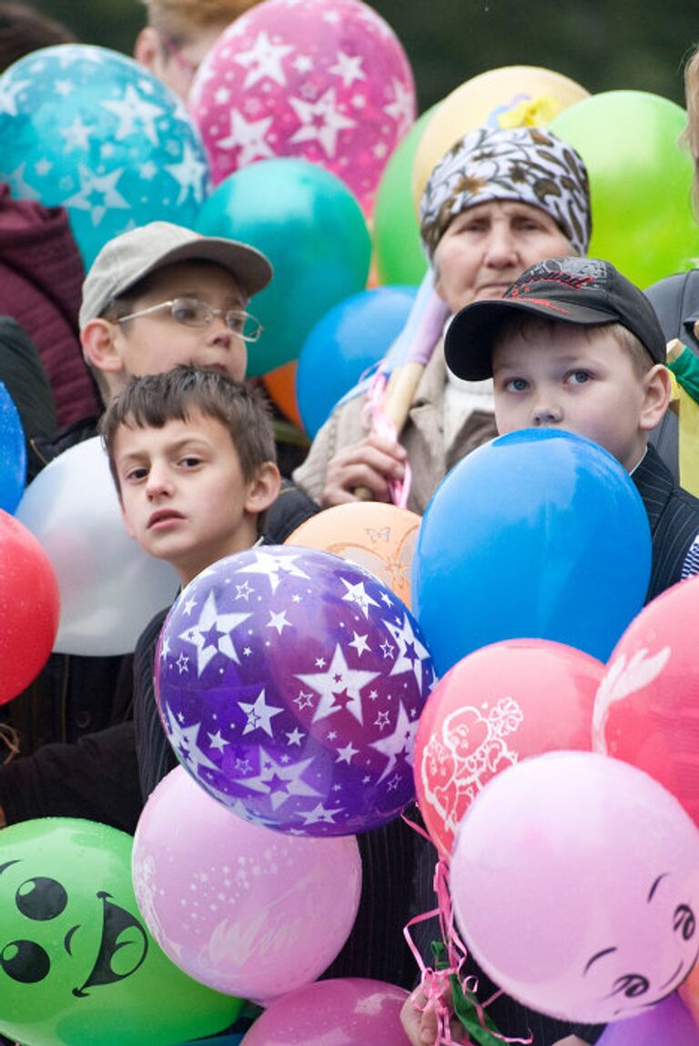 Можайский район, село Мокрое. Торжественное открытие мемориала в честь воинов ВОВ