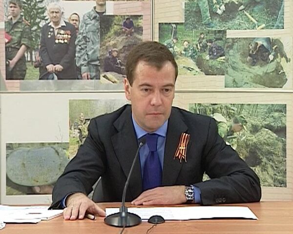 Война не окончена, пока не захоронен последний солдат – Медведев