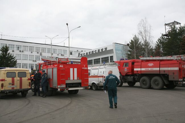 Взрыв на шахте Распадская в Кемеровской области