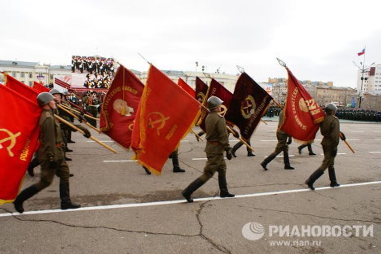 Празднование Дня Победы в Чите