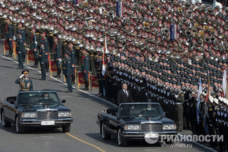 Военный парад, посвященный 65-летию Победы в ВОВ