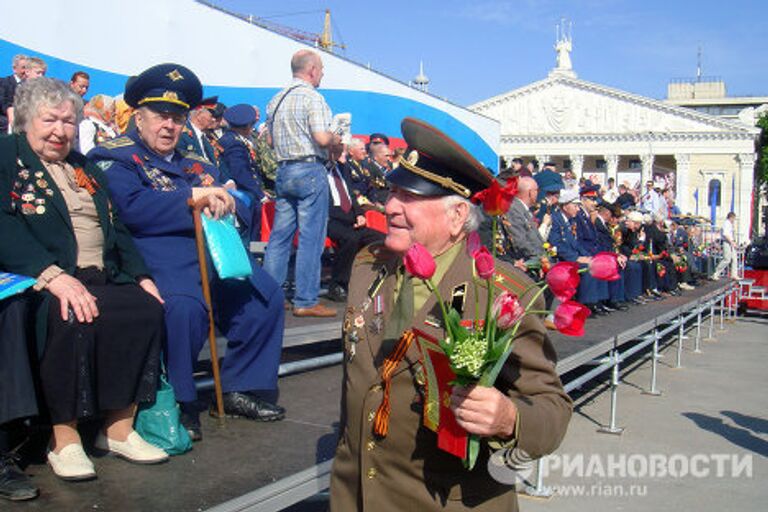 Празднование дня победы в Воронеже