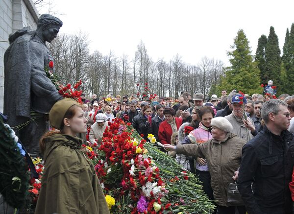 Празднование Дня Победы в Таллинне