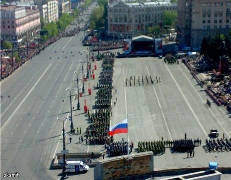 Парад  в Челябинске