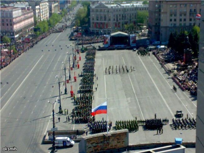 Парад  в Челябинске